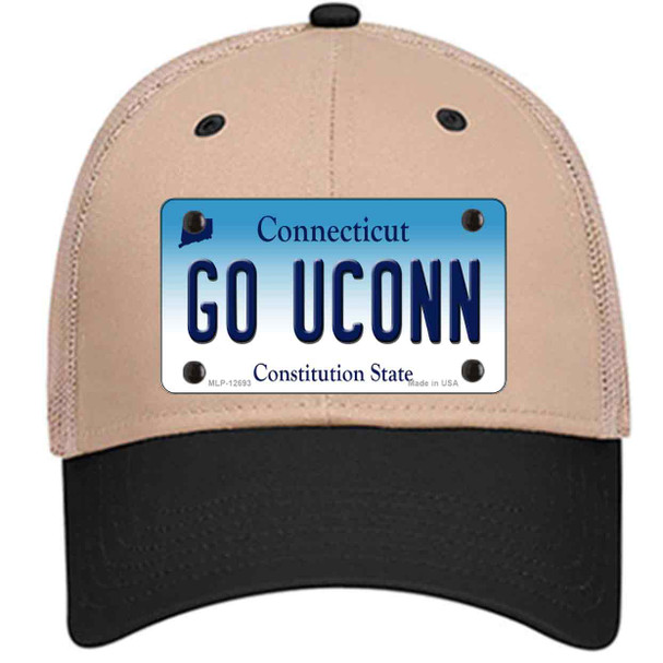 Go UConn Wholesale Novelty License Plate Hat