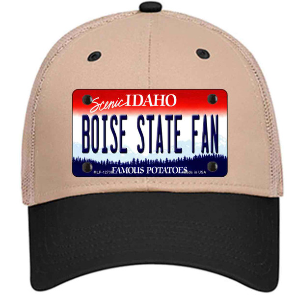 Boise State Fan Wholesale Novelty License Plate Hat