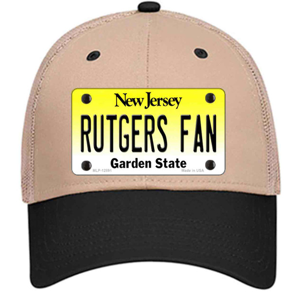 Rutgers Fan Wholesale Novelty License Plate Hat