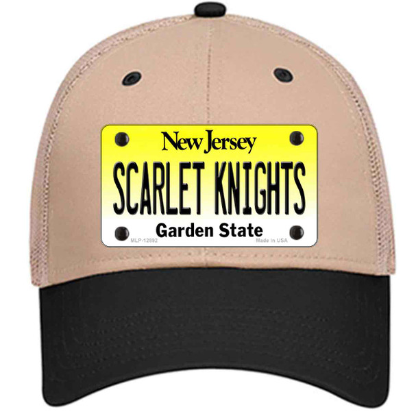 Scarlet Knights Wholesale Novelty License Plate Hat