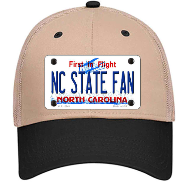 North Carolina State Fan Wholesale Novelty License Plate Hat