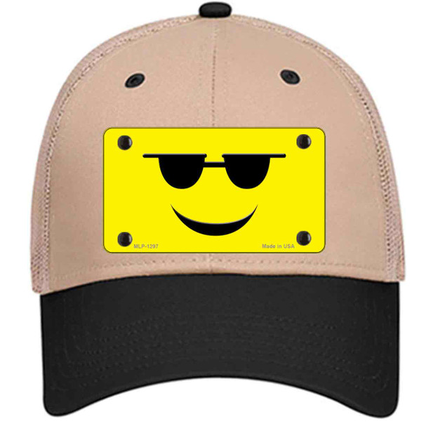 Sunglasses Cool Smiley Wholesale Novelty License Plate Hat