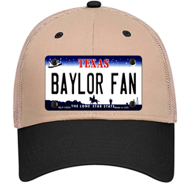 Baylor Fan Wholesale Novelty License Plate Hat