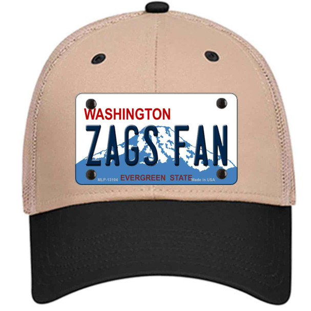 Zags Fan Wholesale Novelty License Plate Hat