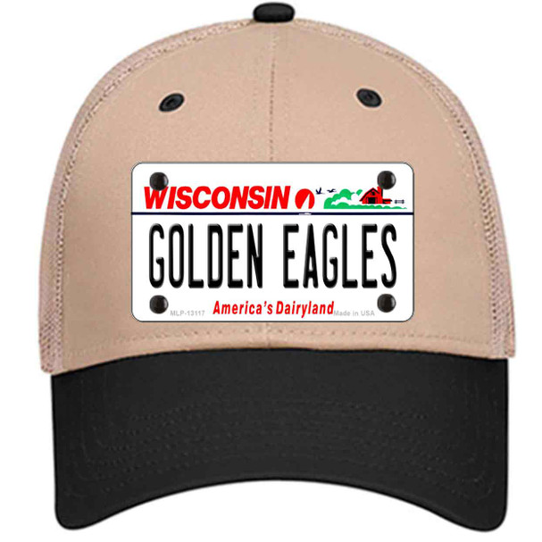 Golden Eagles Wholesale Novelty License Plate Hat