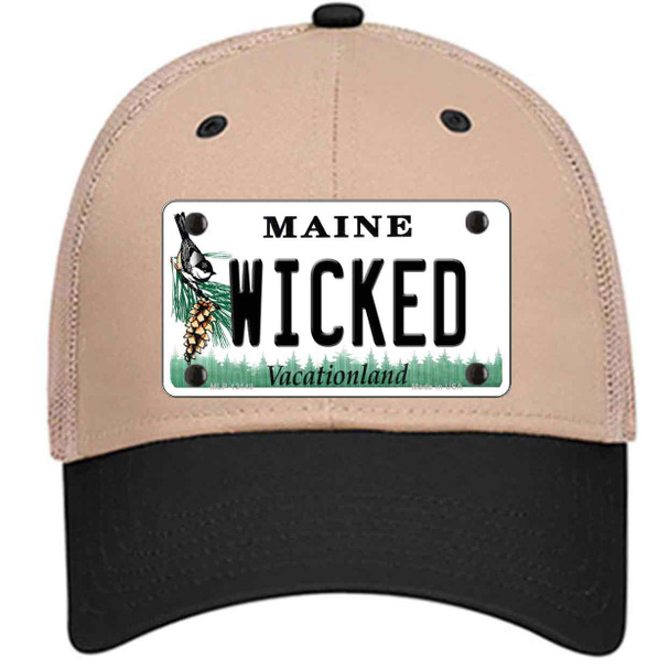 Wicked Maine Wholesale Novelty License Plate Hat