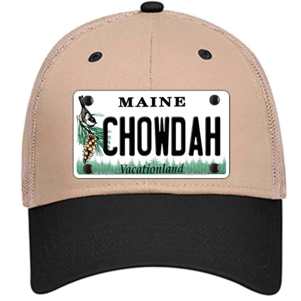 Chowdah Maine Wholesale Novelty License Plate Hat