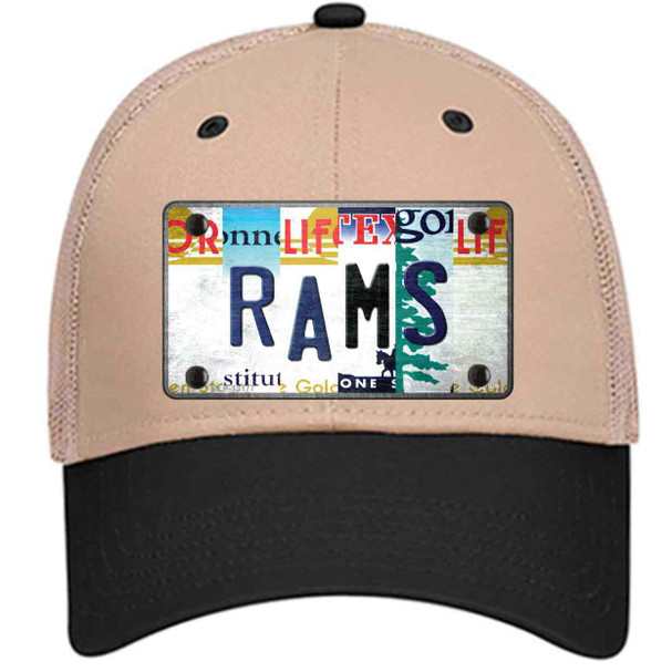 Rams Strip Art Wholesale Novelty License Plate Hat Tag