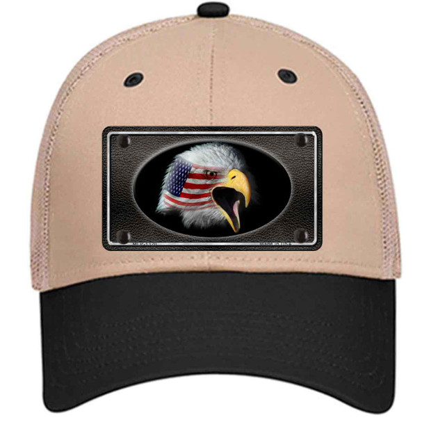 American Flag Eagle Black Wholesale Novelty License Plate Hat