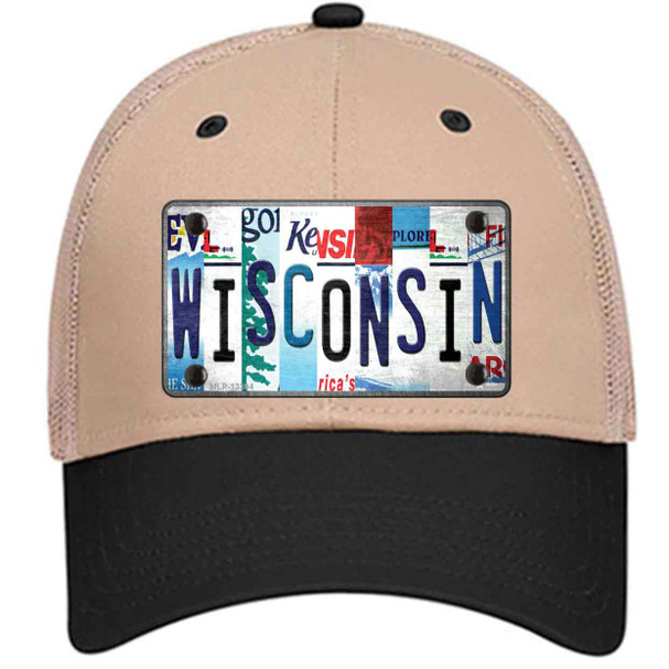 Wisconsin Strip Art Wholesale Novelty License Plate Hat Tag