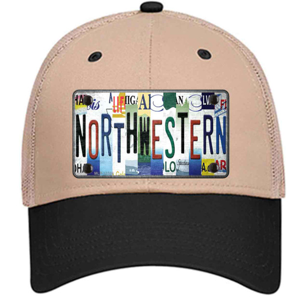 Northwestern Strip Art Wholesale Novelty License Plate Hat Tag