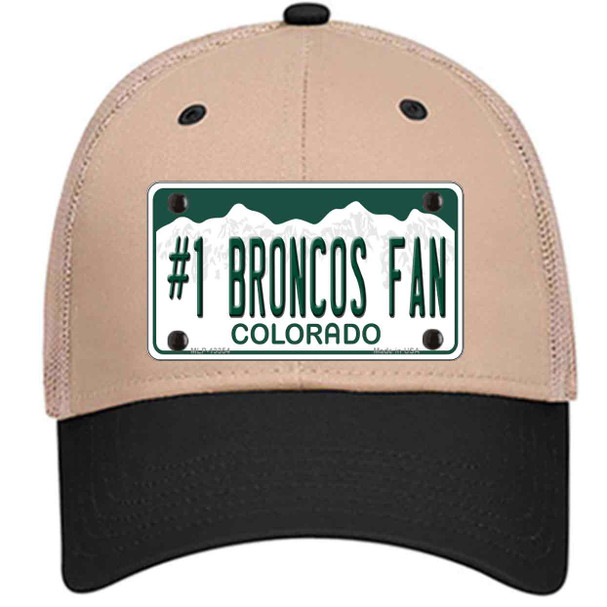 Number 1 Broncos Fan Wholesale Novelty License Plate Hat Tag