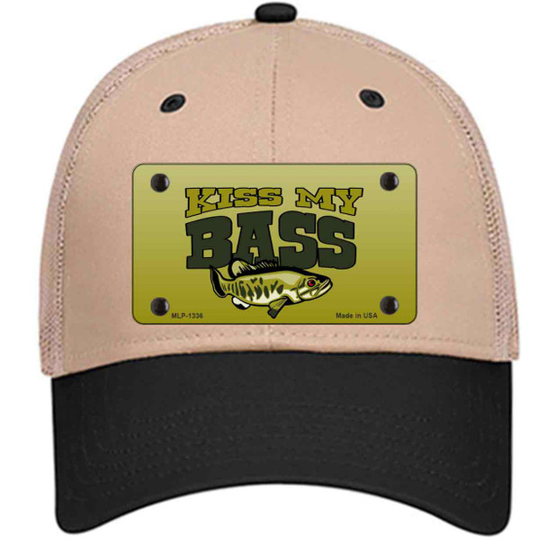 Kiss My Bass Wholesale Novelty License Plate Hat