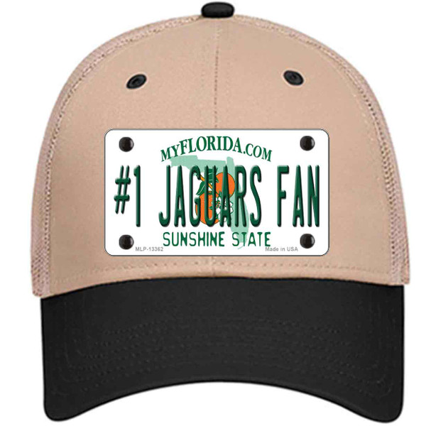 Number 1 Jaguars Fan Wholesale Novelty License Plate Hat Tag