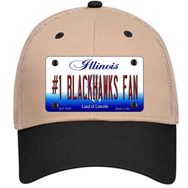 Number 1 Blackhawks Fan Wholesale Novelty License Plate Hat Tag