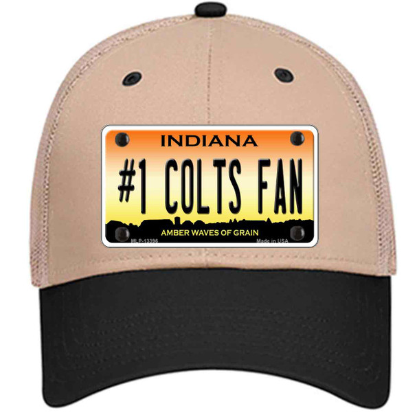 Number 1 Colts Fan Wholesale Novelty License Plate Hat Tag
