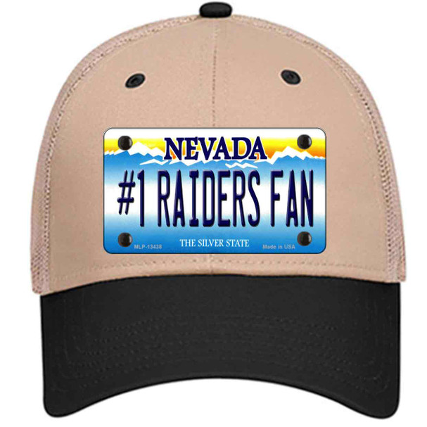 Number 1 Raiders Fan Nevada Wholesale Novelty License Plate Hat Tag