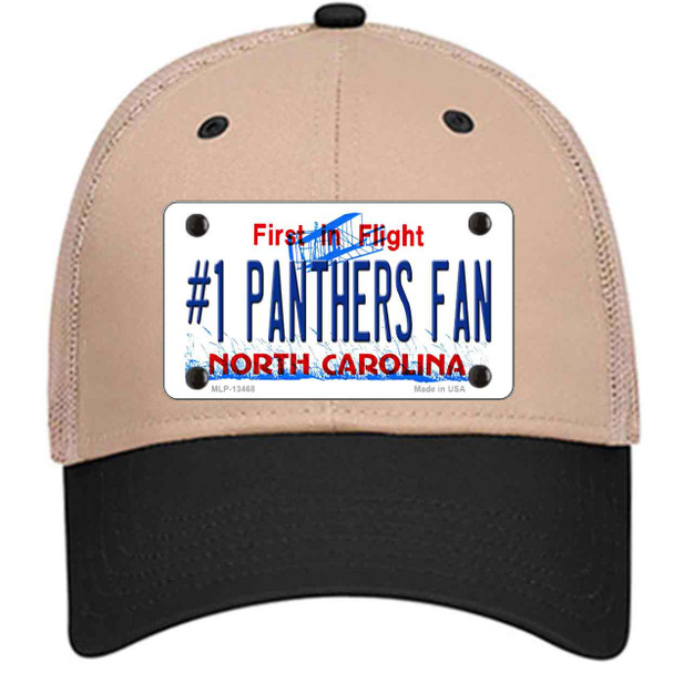 Number 1 Panthers Fan NC Wholesale Novelty License Plate Hat Tag