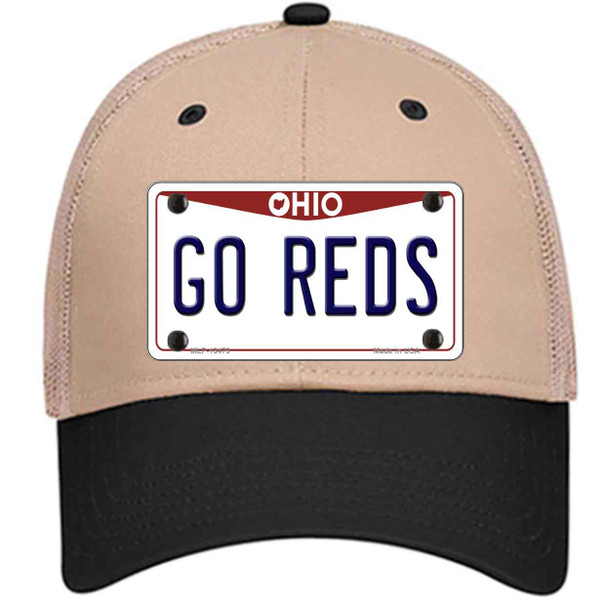 Go Reds Wholesale Novelty License Plate Hat Tag