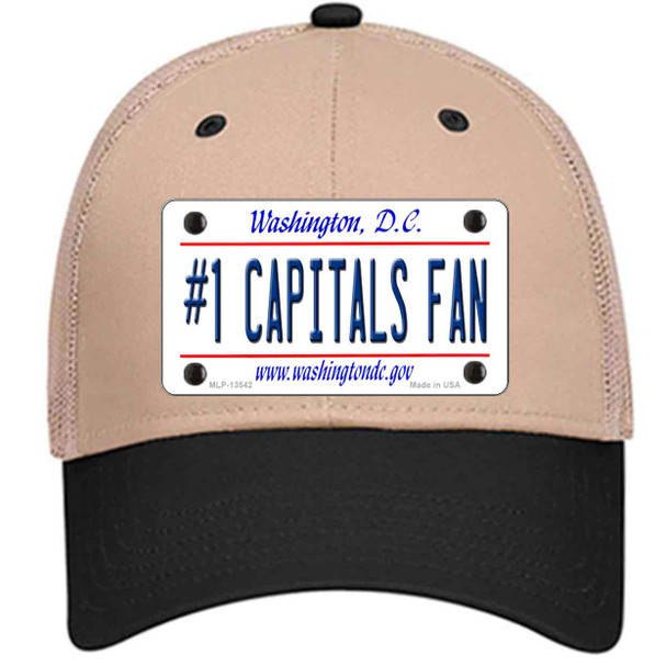 Number 1 Capitals Fan Wholesale Novelty License Plate Hat Tag