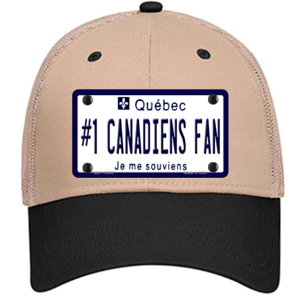 Number 1 Canadiens Fan Wholesale Novelty License Plate Hat Tag