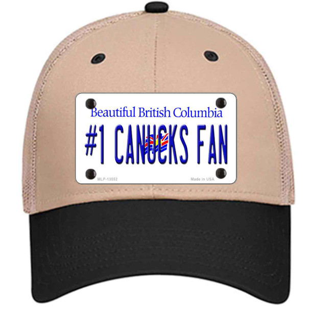 Number 1 Canucks Fan Wholesale Novelty License Plate Hat Tag