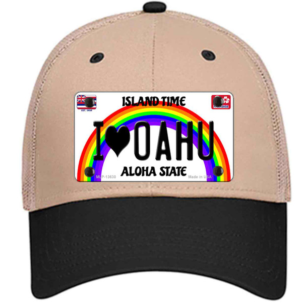 I Heart Oahu Wholesale Novelty License Plate Hat Tag