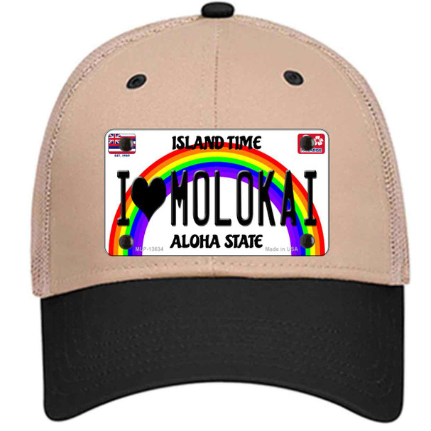 I Heart Molokai Wholesale Novelty License Plate Hat Tag
