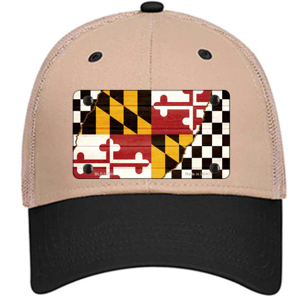 Maryland Racing Flag Wholesale Novelty License Plate Hat Tag