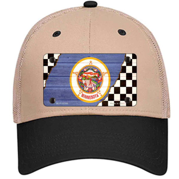Minnesota Racing Flag Wholesale Novelty License Plate Hat Tag