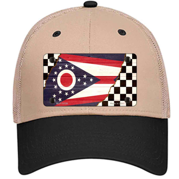 Ohio Racing Flag Wholesale Novelty License Plate Hat Tag