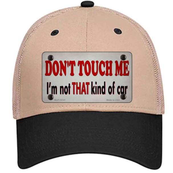 Dont Touch Me Wholesale Novelty License Plate Hat Tag