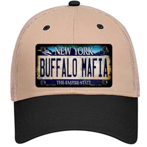 Buffalo Mafia NY Blue Rusty Wholesale Novelty License Plate Hat Tag