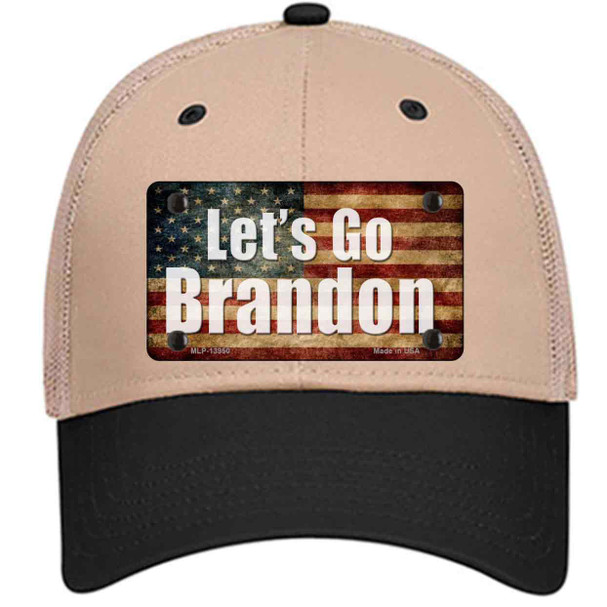 Lets Go Brandon US Flag Wholesale Novelty License Plate Hat