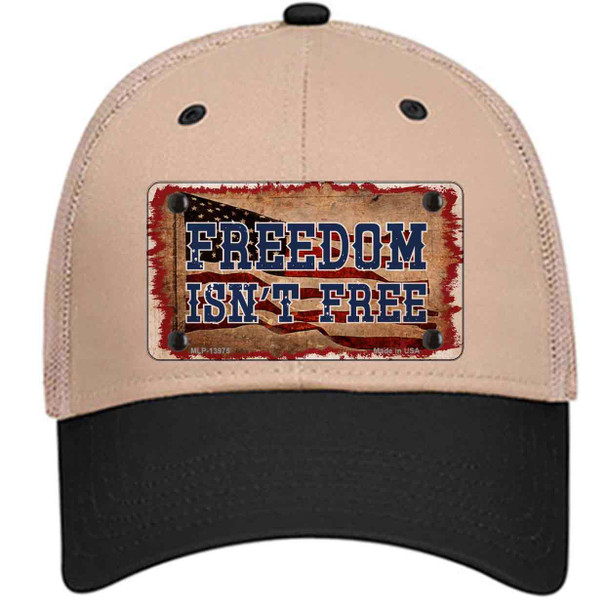 Freedom Isnt Free Flag Wholesale Novelty License Plate Hat Tag