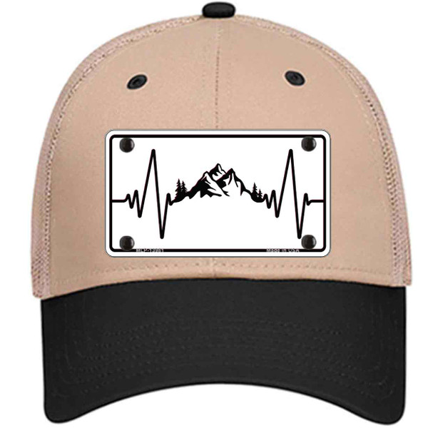 Mountains Heart Beat Wholesale Novelty License Plate Hat Tag