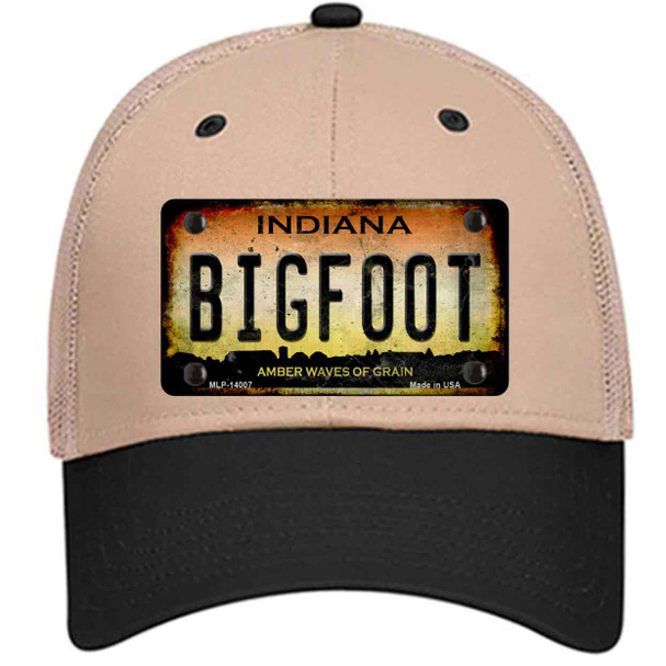 Bigfoot Indiana Wholesale Novelty License Plate Hat Tag