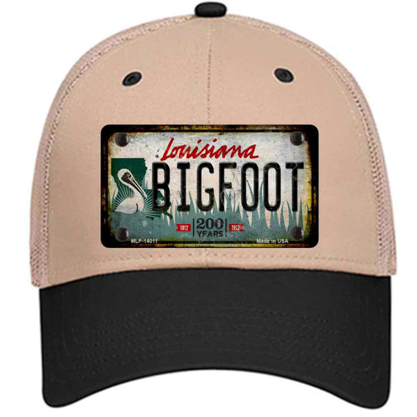 Bigfoot Louisiana Wholesale Novelty License Plate Hat Tag