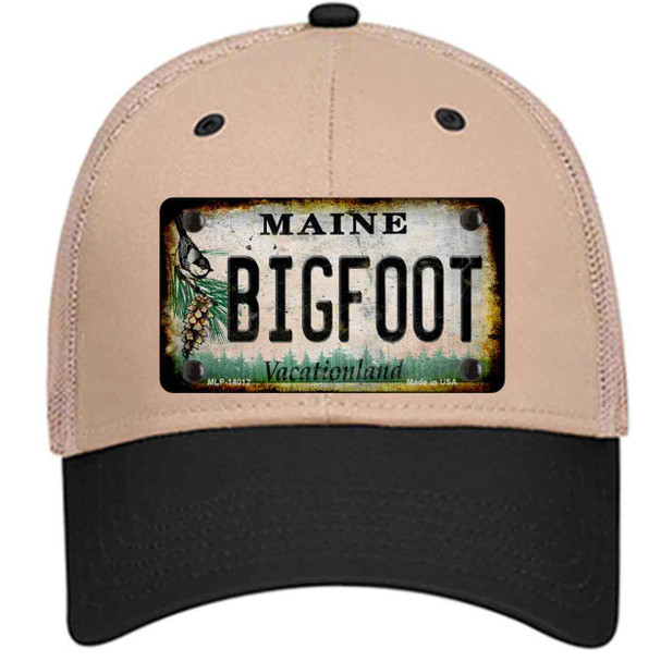 Bigfoot Maine Wholesale Novelty License Plate Hat Tag