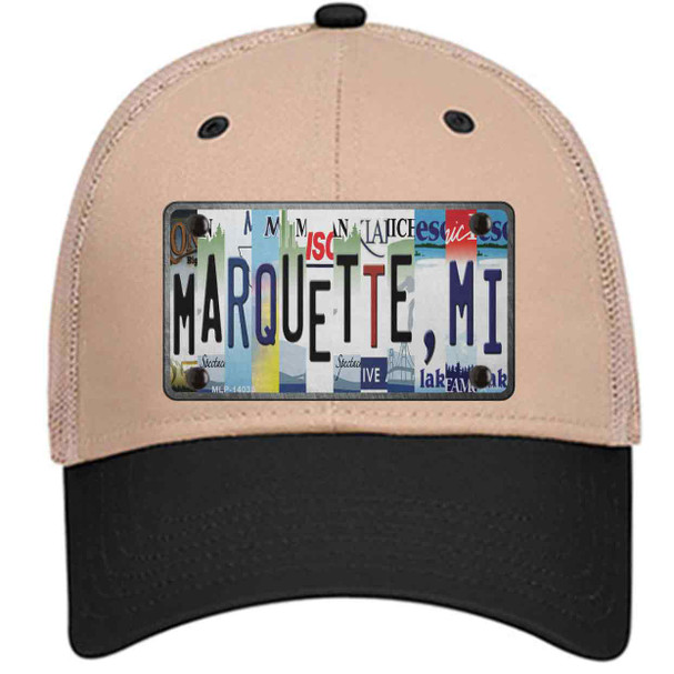 Marquette MI Strip Art Wholesale Novelty License Plate Hat Tag