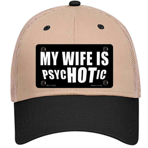 Hot Psychotic Wife Wholesale Novelty License Plate Hat