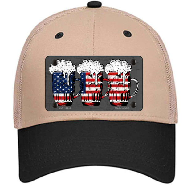 Three Beers America Wholesale Novelty License Plate Hat