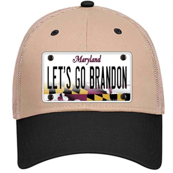 Lets Go Brandon MD Wholesale Novelty License Plate Hat