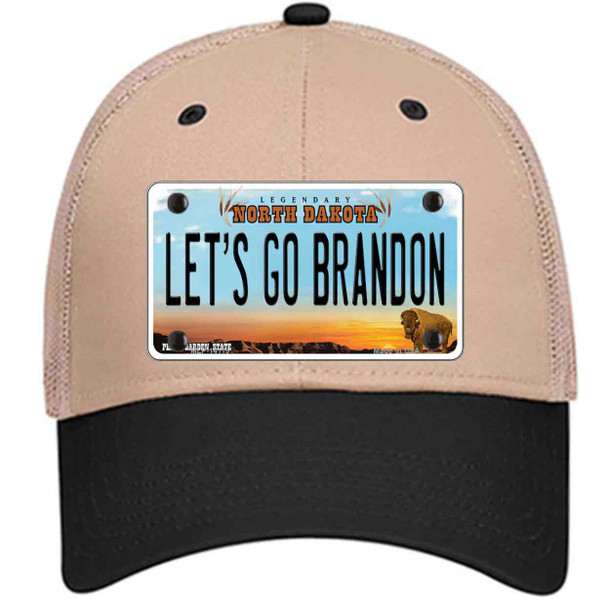 Lets Go Brandon ND Wholesale Novelty License Plate Hat