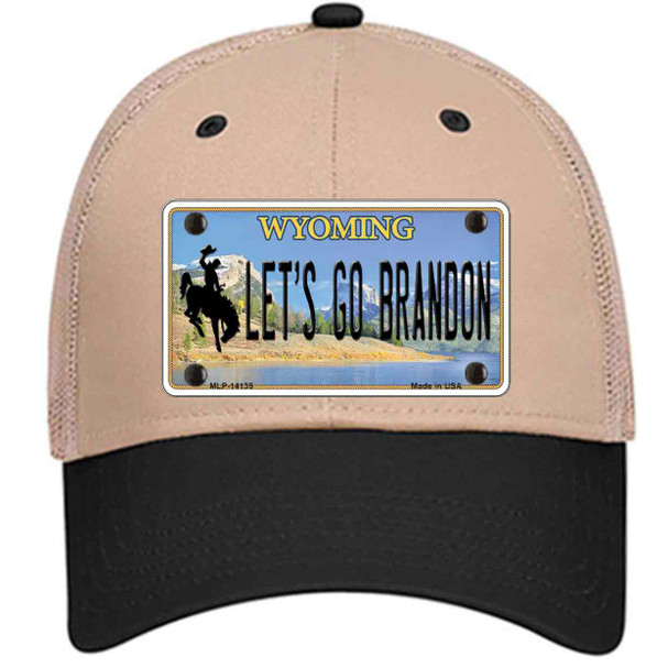 Lets Go Brandon WY Wholesale Novelty License Plate Hat