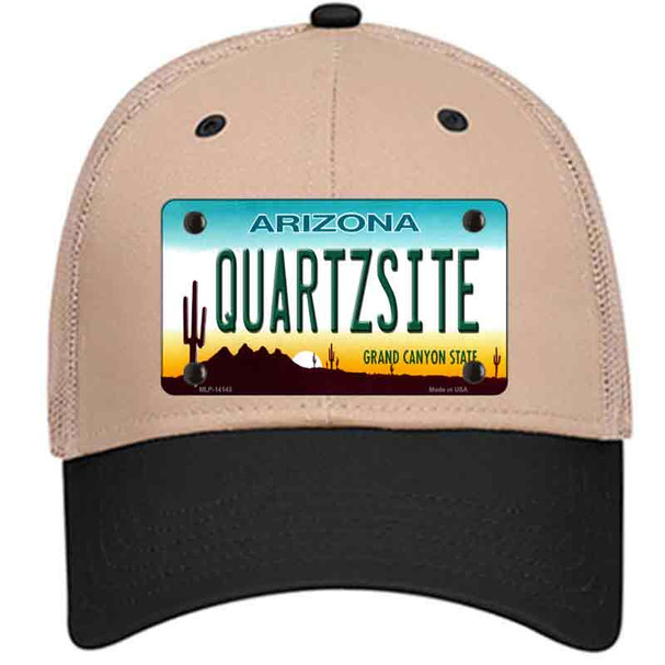 Quartzsite Arizona State Background Wholesale Novelty License Plate Hat