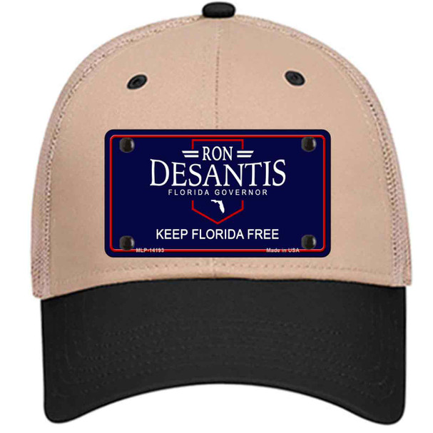 Ron Desantis Blue Wholesale Novelty License Plate Hat