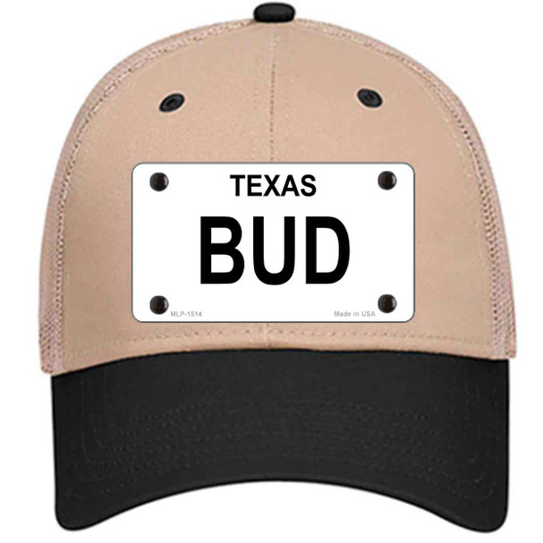 BUD Wholesale Novelty License Plate Hat