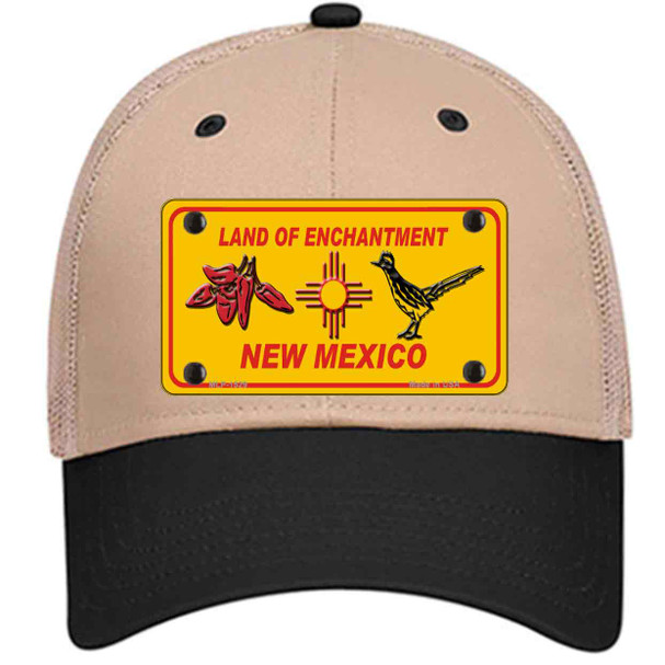 Red Chili & Road Runner Yellow New Mexico Wholesale Novelty License Plate Hat