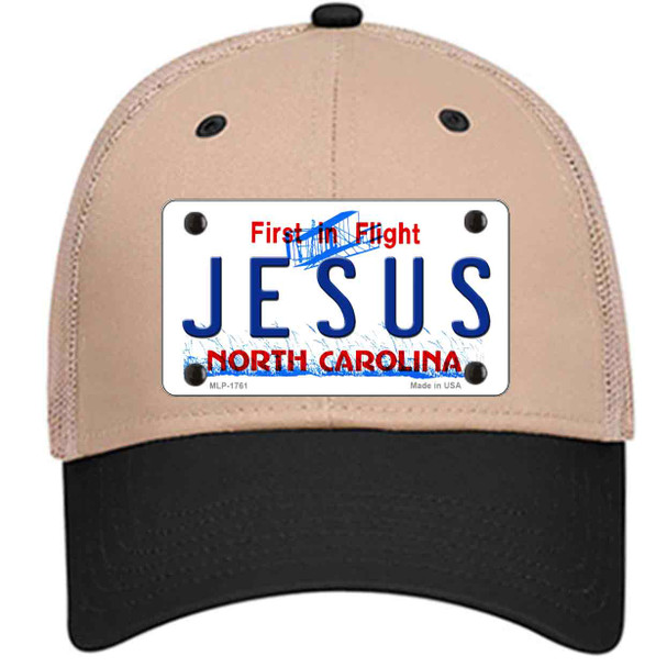 Jesus North Carolina Wholesale Novelty License Plate Hat